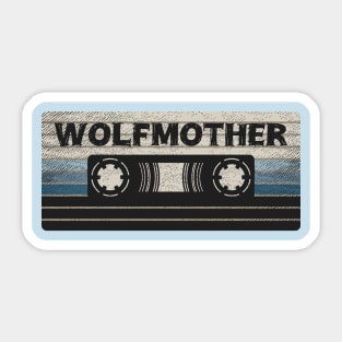 Wolfmother Mix Tape Sticker